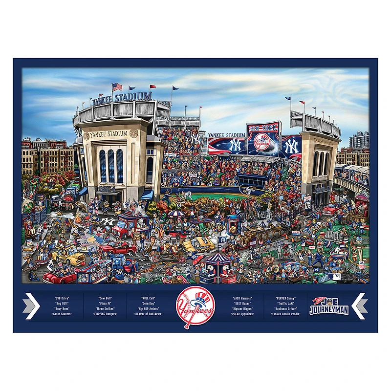 New York Yankees 500-Piece Joe Journeyman Puzzle