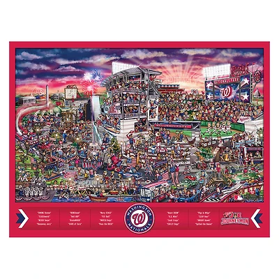 Washington Nationals 500-Piece Joe Journeyman Puzzle