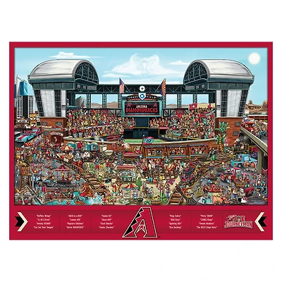 Arizona Diamondbacks 500-Piece Joe Journeyman Puzzle