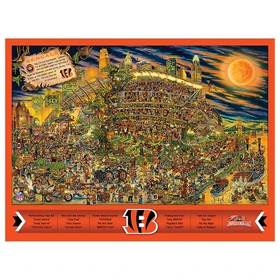 Cincinnati Bengals 500-Piece Joe Journeyman Puzzle