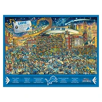 Detroit Lions 500-Piece Joe Journeyman Puzzle