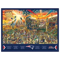 New England Patriots 500-Piece Joe Journeyman Puzzle