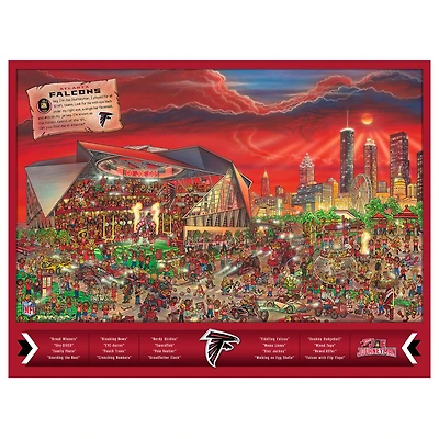 Atlanta Falcons 500-Piece Joe Journeyman Puzzle