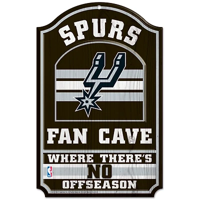 WinCraft San Antonio Spurs 11'' x 17'' Team Wood Sign