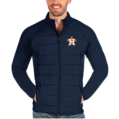 Men's Antigua Navy Houston Astros Altitude Full-Zip Jacket