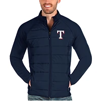Men's Antigua Navy Texas Rangers Altitude Full-Zip Jacket