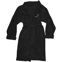 Men's The Northwest Company Black San Jose Sharks Silk Touch Bath Robe