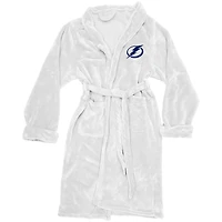 Men's The Northwest Company White Tampa Bay Lightning Silk Touch Bath Robe