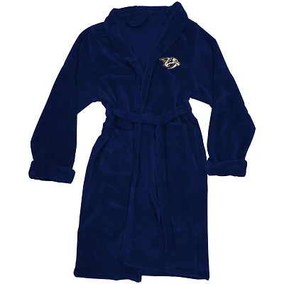 Men's The Northwest Company Navy Nashville Predators Silk Touch Bath Robe
