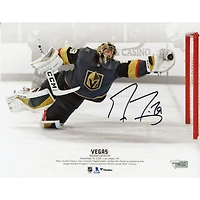 Marc-Andre Fleury Vegas Golden Knights Autographed 8'' x 10'' Diving Save vs. Toronto Maple Leafs Photograph