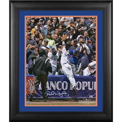 David Wright New York Mets Framed Autographed 16" x 20" Catch into the Stands Photograph