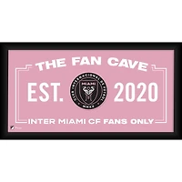 Inter Miami CF Framed 10" x 20" Fan Cave Collage