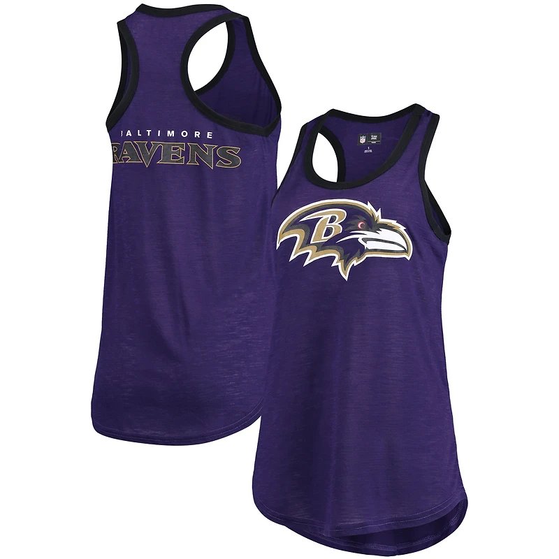 Women's G-III 4Her by Carl Banks Purple Baltimore Ravens Tater Tank Top
