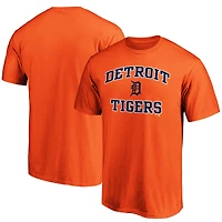 Men's Fanatics Orange Detroit Tigers Heart & Soul T-Shirt