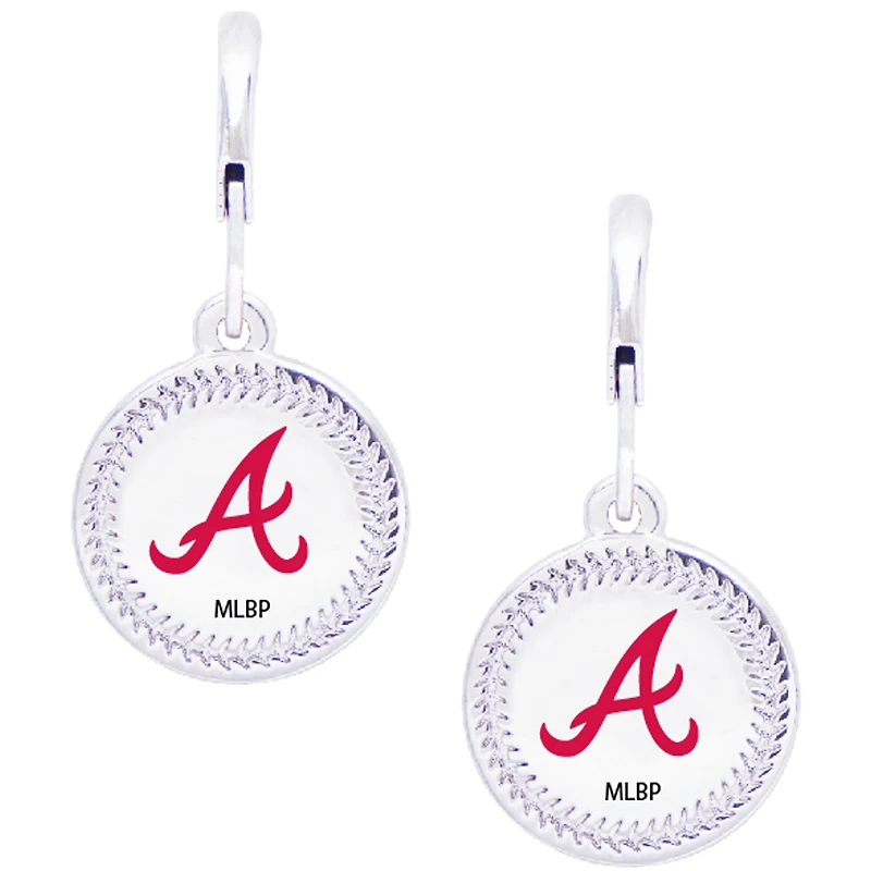 Women's Swarovski Atlanta Braves Team Logo Earrings