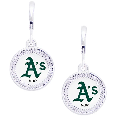 Women's Swarovski Athletics Team Logo Earrings