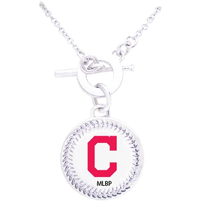 Women's Swarovski Cleveland Indians Team Logo Necklace