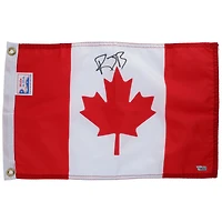 RJ Barrett Toronto Raptors Autographed 12" x 18" Canadian Mini Flag