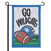 Kentucky Wildcats 12'' x 18'' Team Helmet & Ball Garden Flag