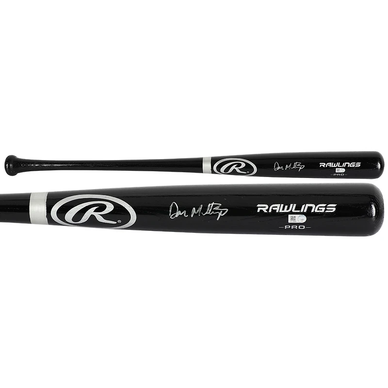 Don Mattingly New York Yankees Autographed Rawlings Pro Black Bat