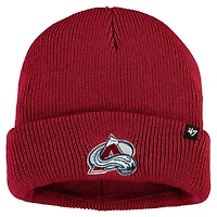 Men's '47 Burgundy Colorado Avalanche Brain Freeze Cuffed Knit Hat