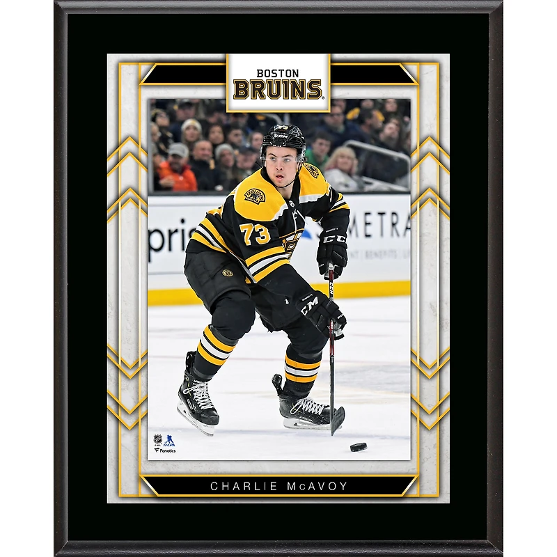 Charlie Mcavoy Boston Bruins 10.5" x 13" Sublimated Player Plaque