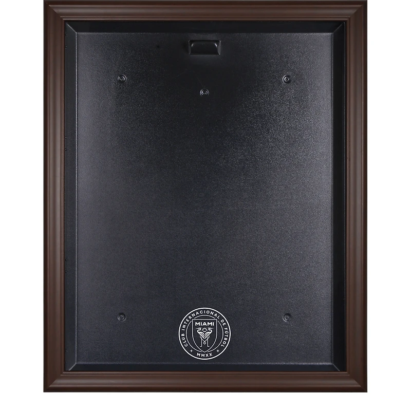 Inter Miami CF Brown Framed Team Logo Jersey Display Case