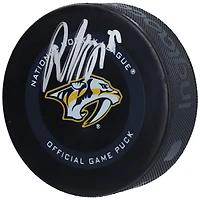 Roman Josi Nashville Predators Autographed 2019 Model Official Game Puck