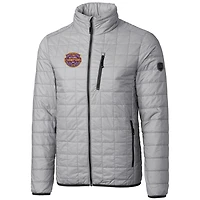 Men's Cutter & Buck Gray LSU Tigers College Football Playoff 2019 National Champions Rainier Full-Zip Jacket