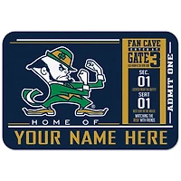 WinCraft Notre Dame Fighting Irish 20'' x 30'' Personalized Floor Mat