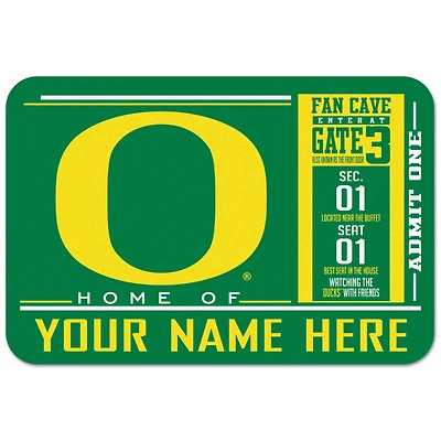 WinCraft Oregon Ducks 20'' x 30'' Personalized Floor Mat