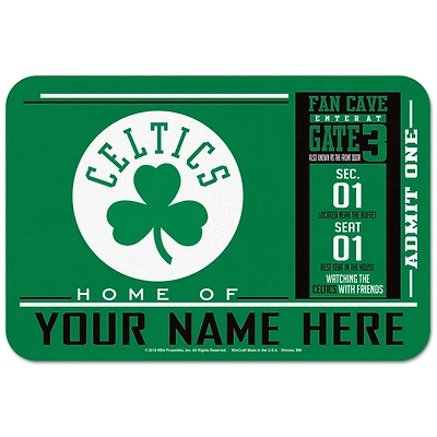 WinCraft Boston Celtics 20'' x 30'' Personalized Floor Mat
