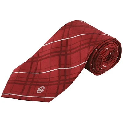 Oklahoma Sooners Crimson Oxford Woven Tie