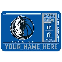 WinCraft Dallas Mavericks 20'' x 30'' Personalized Floor Mat
