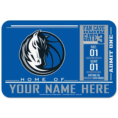 WinCraft Dallas Mavericks 20'' x 30'' Personalized Floor Mat