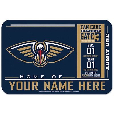 WinCraft New Orleans Pelicans 20'' x 30'' Personalized Floor Mat