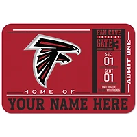 WinCraft Atlanta Falcons 20'' x 30'' Personalized Floor Mat