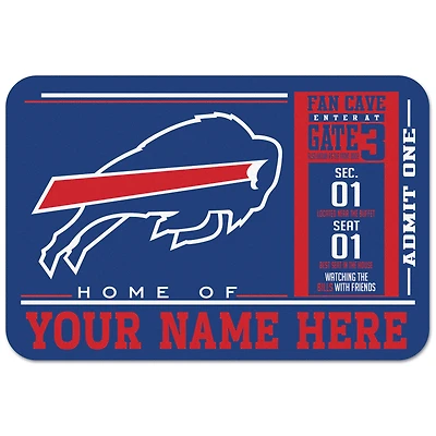 WinCraft Buffalo Bills 20'' x 30'' Personalized Floor Mat