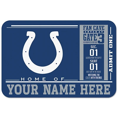 WinCraft Indianapolis Colts 20'' x 30'' Personalized Floor Mat