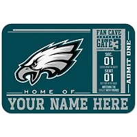 WinCraft Philadelphia Eagles 20'' x 30'' Personalized Floor Mat