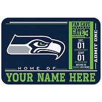 WinCraft Seattle Seahawks 20'' x 30'' Personalized Floor Mat