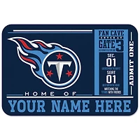 WinCraft Tennessee Titans 20'' x 30'' Personalized Floor Mat