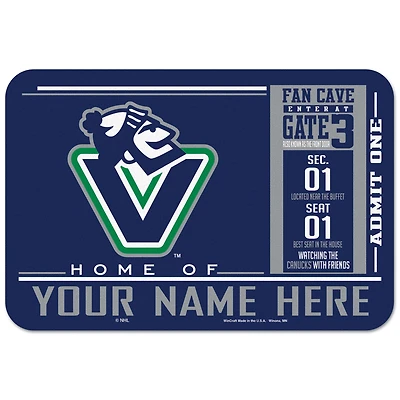 WinCraft Vancouver Canucks 20'' x 30'' Personalized Floor Mat