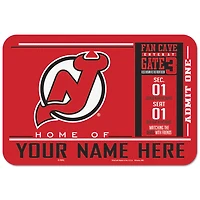 WinCraft New Jersey Devils 20'' x 30'' Personalized Floor Mat
