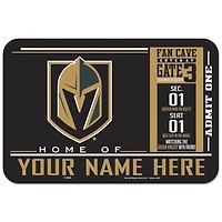WinCraft Vegas Golden Knights 20'' x 30'' Personalized Floor Mat