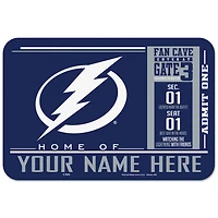 WinCraft Tampa Bay Lightning 20'' x 30'' Personalized Floor Mat