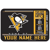 WinCraft Pittsburgh Penguins 20'' x 30'' Personalized Floor Mat