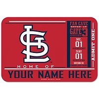 WinCraft St. Louis Cardinals 20'' x 30'' Personalized Floor Mat
