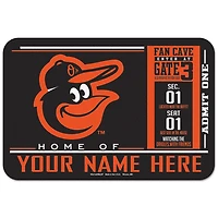 WinCraft Baltimore Orioles 20'' x 30'' Personalized Floor Mat