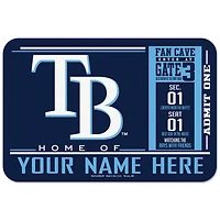 WinCraft Tampa Bay Rays 20'' x 30'' Personalized Floor Mat